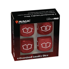Deluxe D6 Loyalty Dice Set (4ct) with 7-12 for Magic: The Gathering | Gamers Paradise