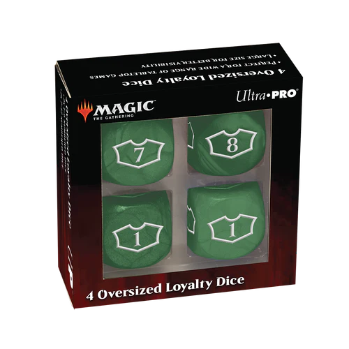 Deluxe D6 Loyalty Dice Set (4ct) with 7-12 for Magic: The Gathering | Gamers Paradise