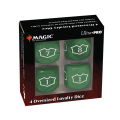 Deluxe D6 Loyalty Dice Set (4ct) with 7-12 for Magic: The Gathering | Gamers Paradise