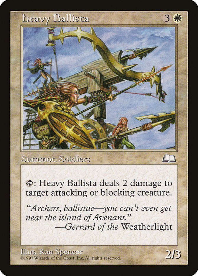 Heavy Ballista [Weatherlight] | Gamers Paradise