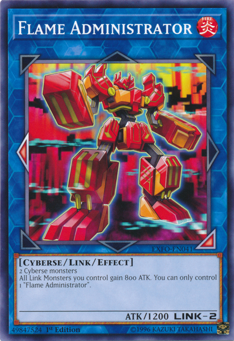 Flame Administrator [EXFO-EN041] Common | Gamers Paradise