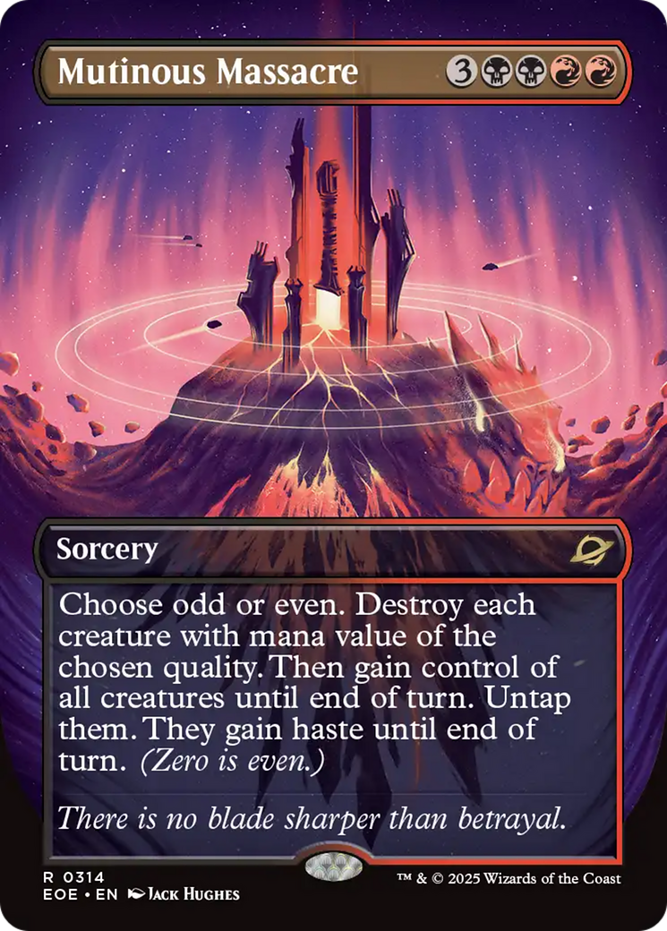 Mutinous Massacre (Borderless) [Edge of Eternities] | Gamers Paradise