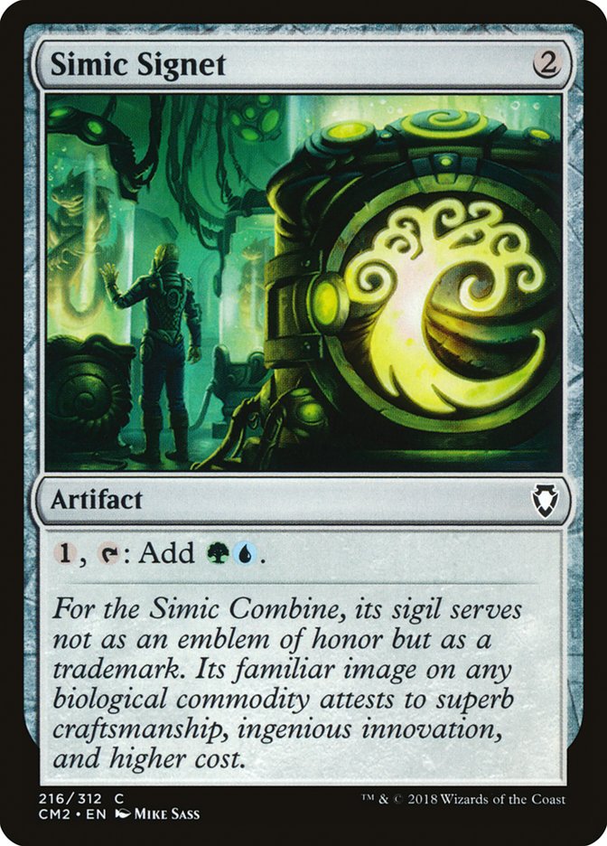 Simic Signet (216/312) [Commander Anthology Volume II] | Gamers Paradise