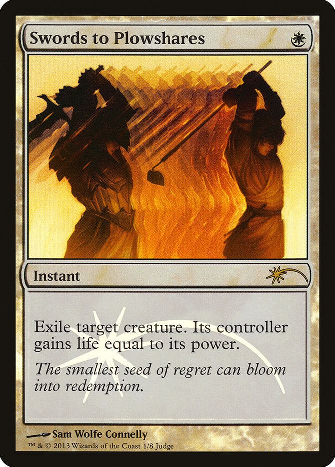 Swords to Plowshares [Judge Gift Cards 2013] | Gamers Paradise