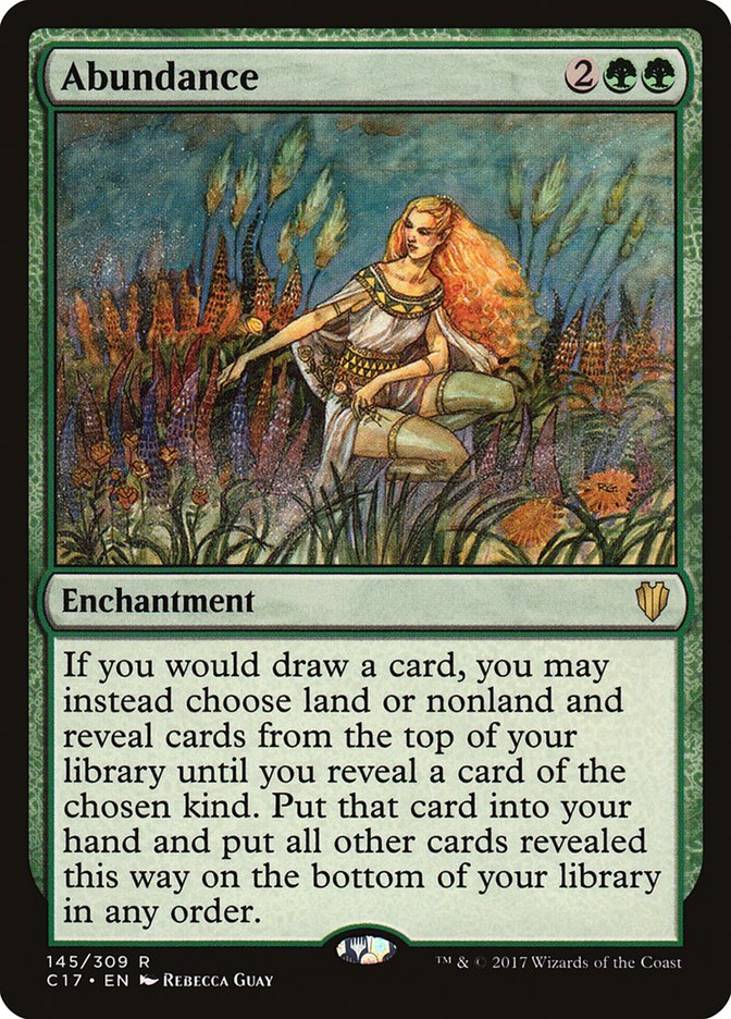 Abundance [Commander 2017] | Gamers Paradise