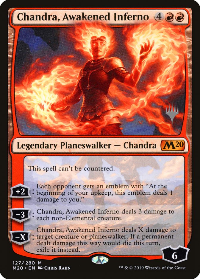 Chandra, Awakened Inferno (Promo Pack) [Core Set 2020 Promos] | Gamers Paradise