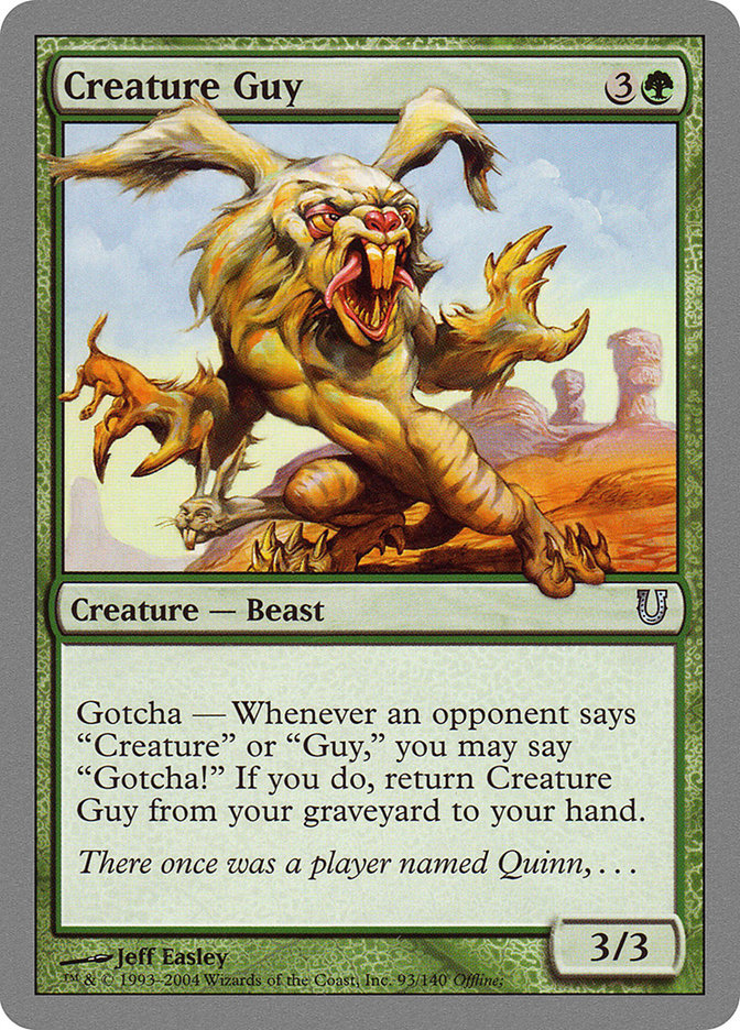 Creature Guy [Unhinged] | Gamers Paradise