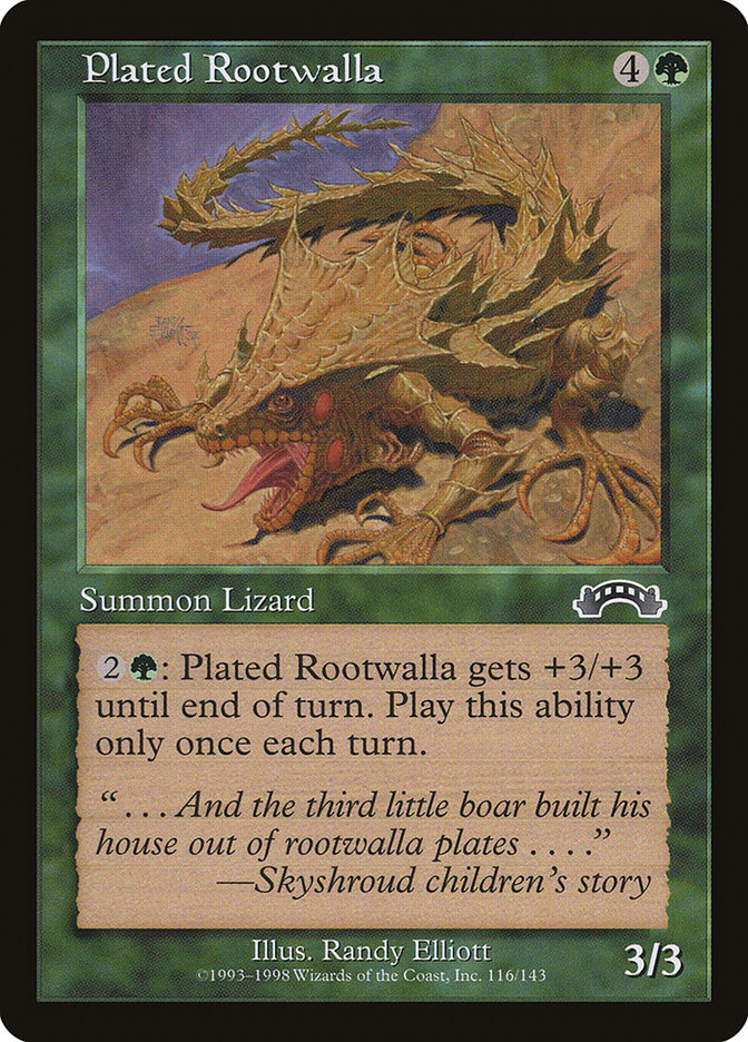 Plated Rootwalla [Exodus] | Gamers Paradise