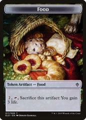 Faerie // Food (17) Double-Sided Token [Throne of Eldraine Tokens] | Gamers Paradise