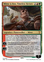 Minsc & Boo, Timeless Heroes (White Border) [Mystery Booster 2] | Gamers Paradise