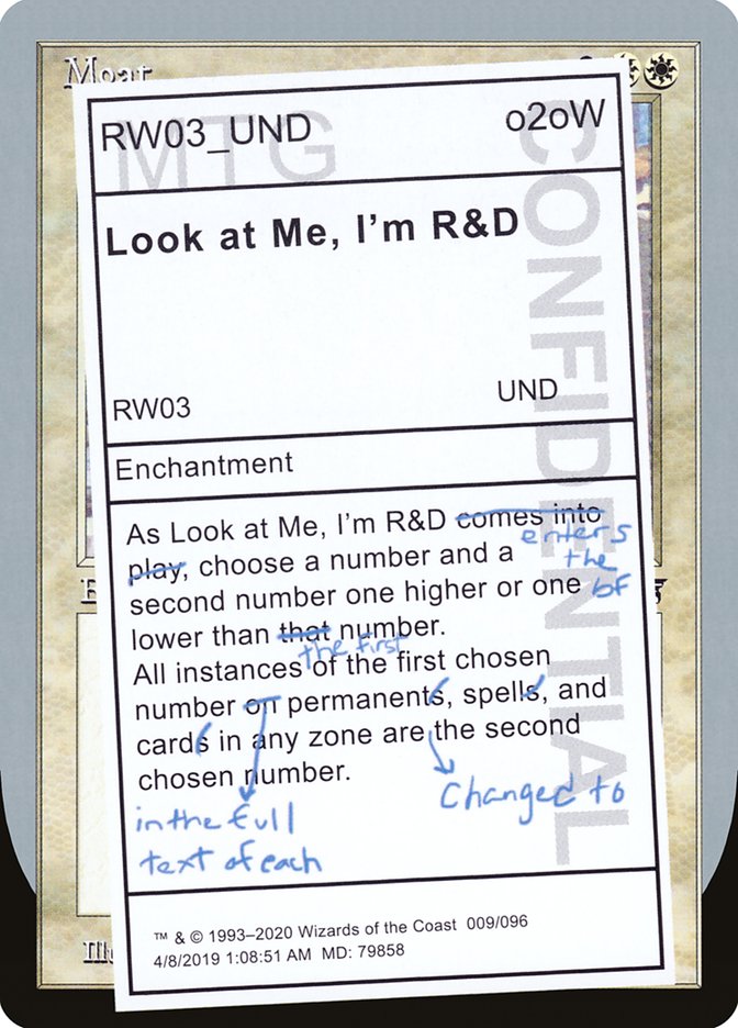 Look at Me, I'm R&D [Unsanctioned] | Gamers Paradise