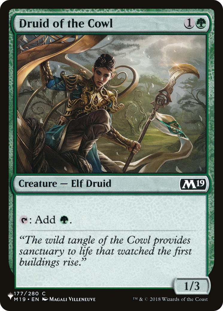 Druid of the Cowl [The List] | Gamers Paradise