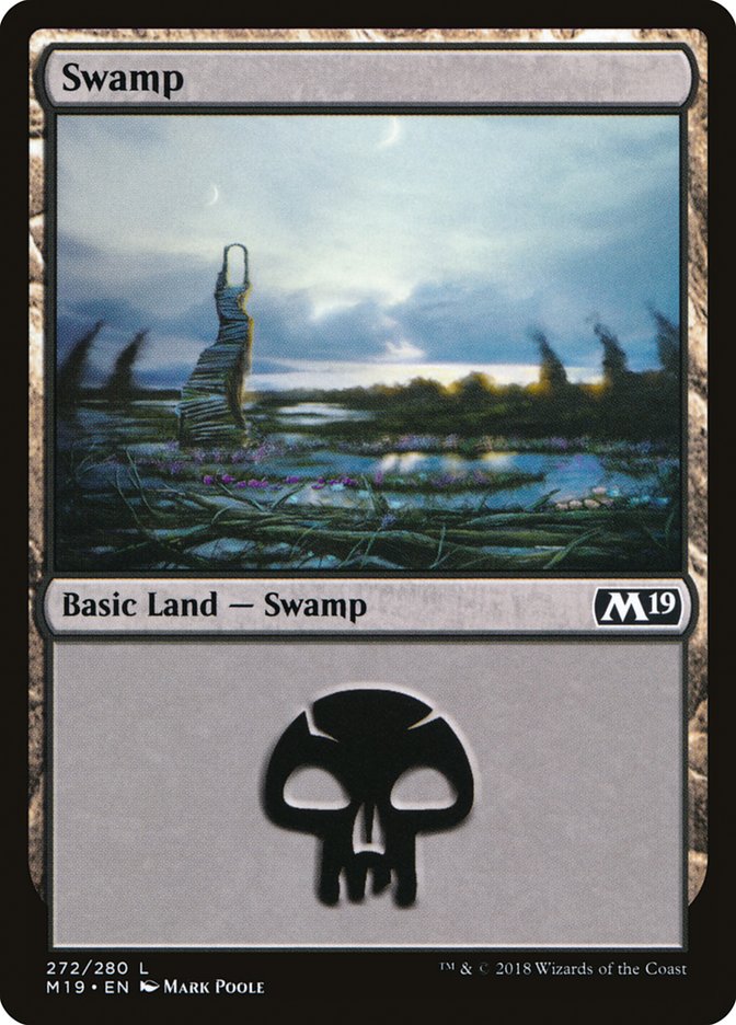 Swamp (272) [Core Set 2019] | Gamers Paradise