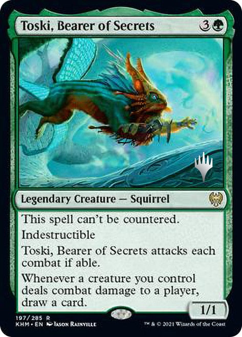Toski, Bearer of Secrets (Promo Pack) [Kaldheim Promos] | Gamers Paradise