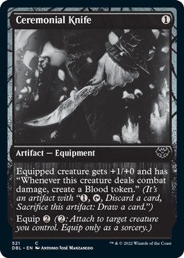 Ceremonial Knife [Innistrad: Double Feature] | Gamers Paradise