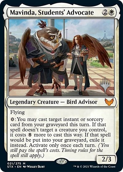 Mavinda, Students' Advocate (Promo Pack) [Strixhaven: School of Mages Promos] | Gamers Paradise