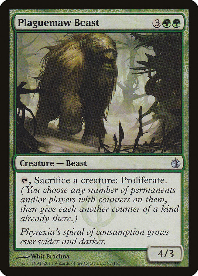 Plaguemaw Beast [Mirrodin Besieged] | Gamers Paradise