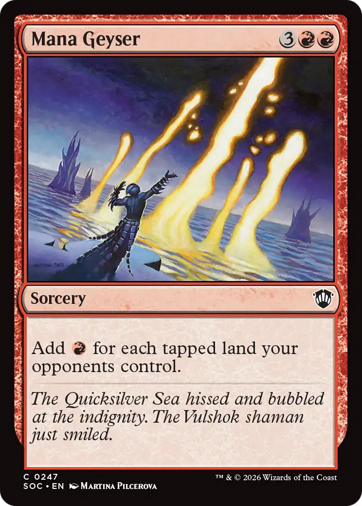 Mana Geyser [Secrets of Strixhaven Commander] | Gamers Paradise