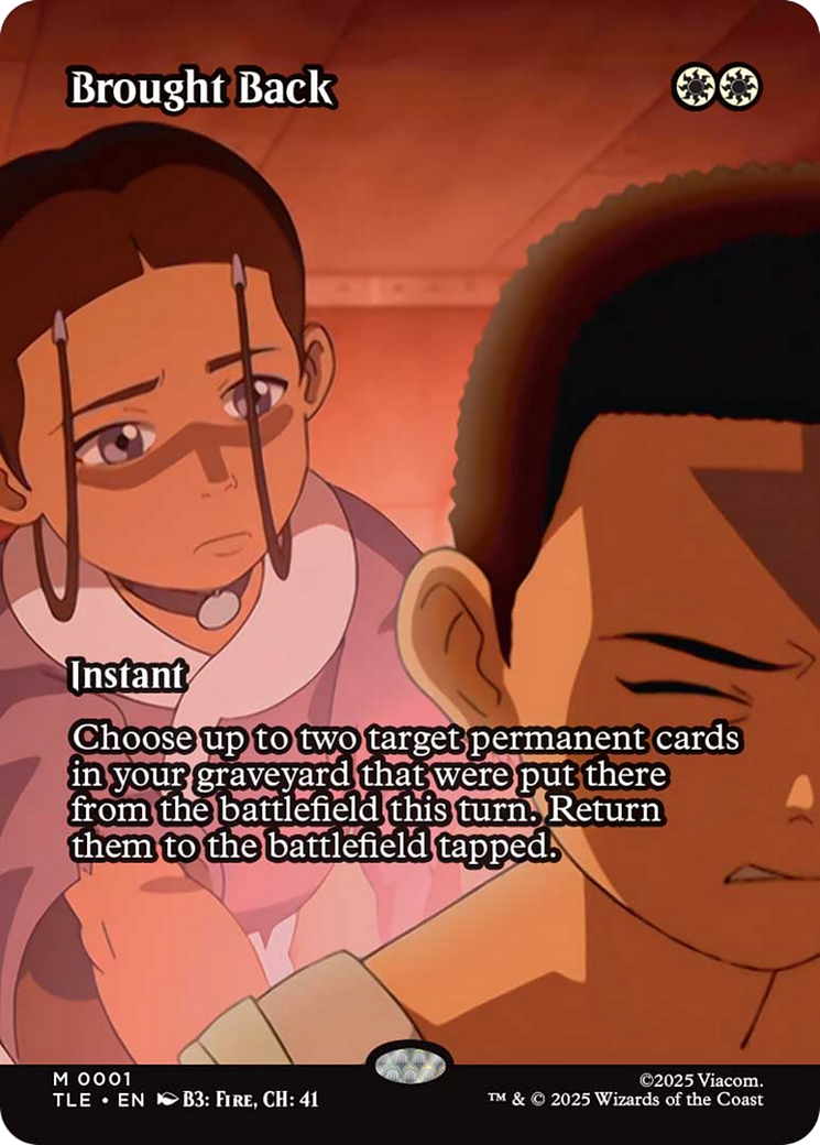 Brought Back (Borderless) [Avatar: The Last Airbender: Eternal-Legal] | Gamers Paradise