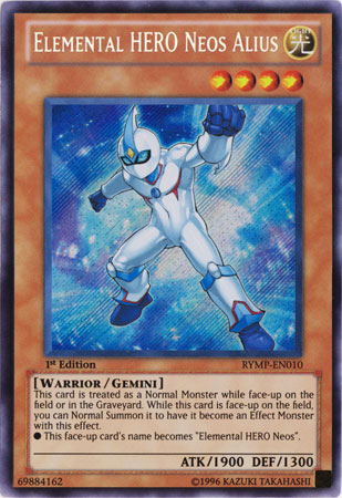 Elemental HERO Neos Alius [RYMP-EN010] Secret Rare | Gamers Paradise