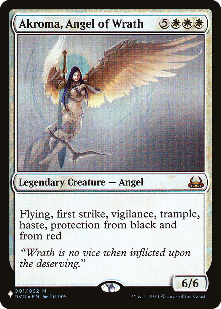 Akroma, Angel of Wrath [The List Reprints] | Gamers Paradise