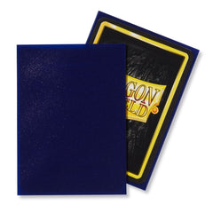 Dragon Shield: Standard 100ct Sleeves - Night Blue Botan (Matte) | Gamers Paradise