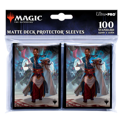 March of the Machine Teferi Akosa of Zhalfir Standard Deck Protector Sleeves (100ct) for Magic: The Gathering | Gamers Paradise