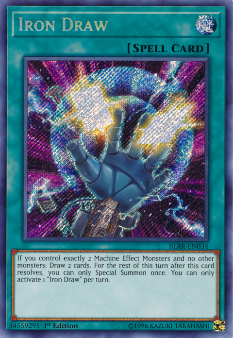 Iron Draw [BLRR-EN034] Secret Rare | Gamers Paradise