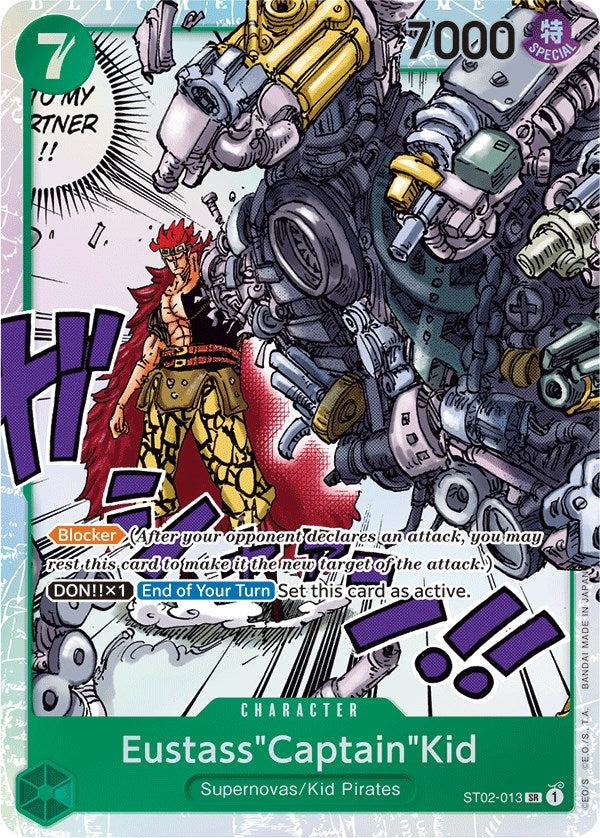 Eustass"Captain"Kid (013) [Starter Deck: Worst Generation] | Gamers Paradise