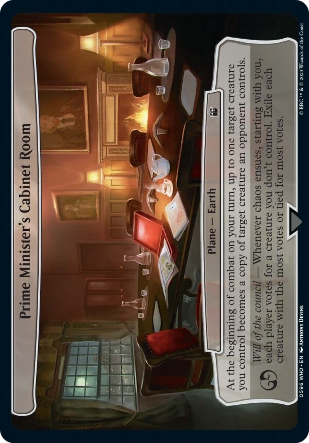 Prime Minister's Cabinet Room [Doctor Who] | Gamers Paradise