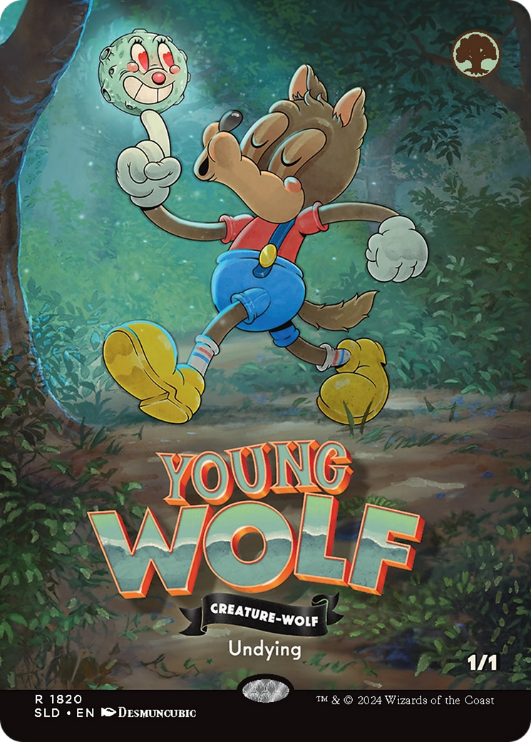 Young Wolf (Rainbow Foil) [Secret Lair Drop Series] | Gamers Paradise
