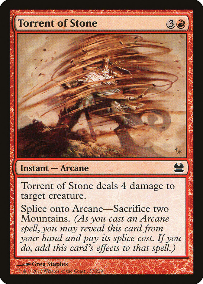Torrent of Stone [Modern Masters] | Gamers Paradise