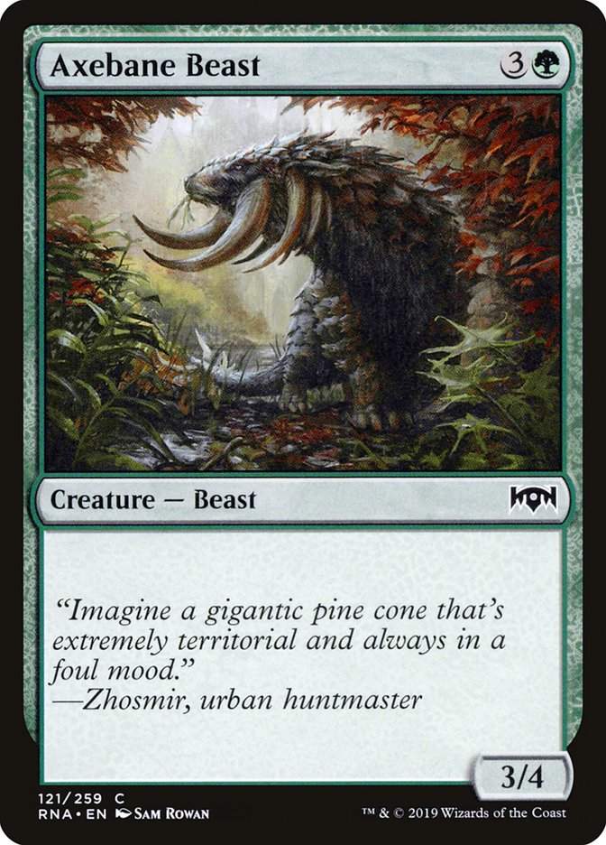 Axebane Beast [Ravnica Allegiance] | Gamers Paradise