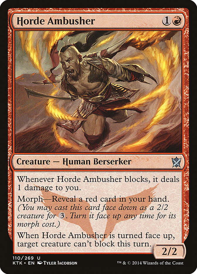 Horde Ambusher [Khans of Tarkir] | Gamers Paradise
