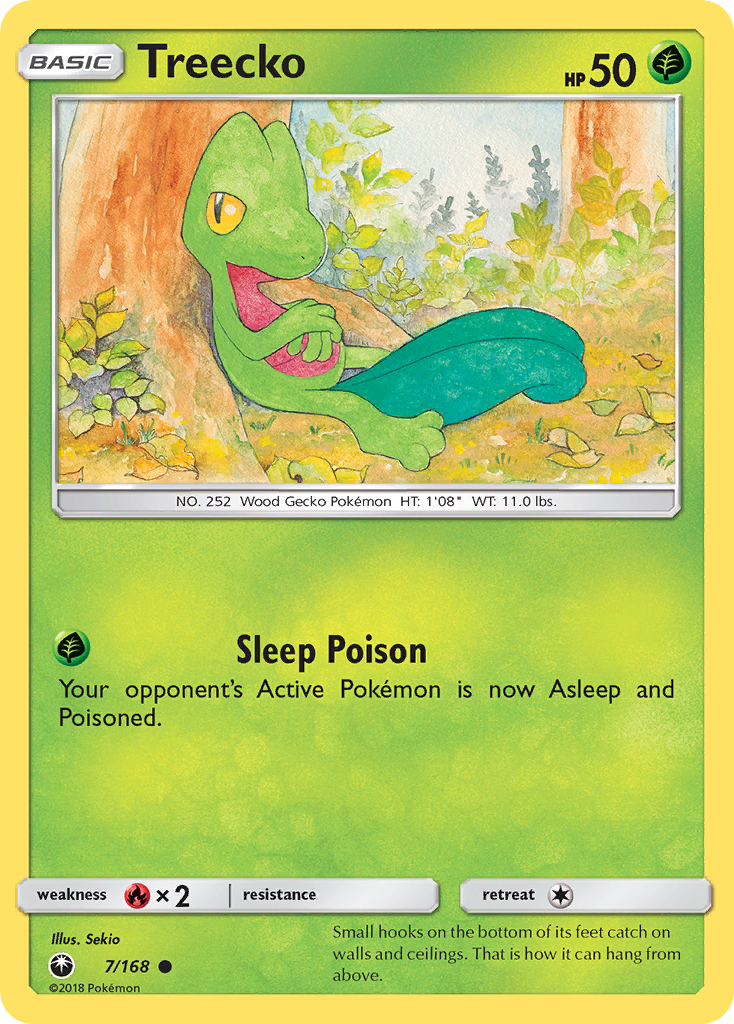 Treecko (7/168) [Sun & Moon: Celestial Storm] | Gamers Paradise