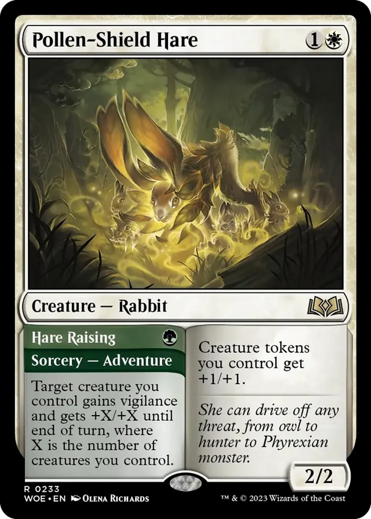 Pollen-Shield Hare // Hare Raising [Wilds of Eldraine] | Gamers Paradise