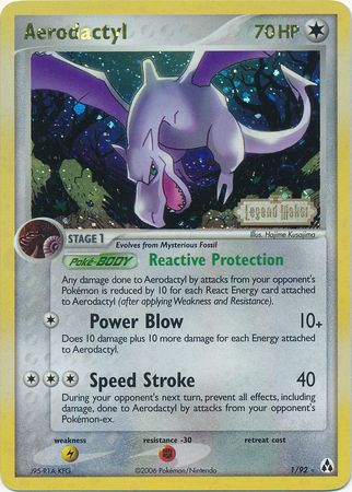 Aerodactyl (1/92) (Stamped) [EX: Legend Maker] | Gamers Paradise