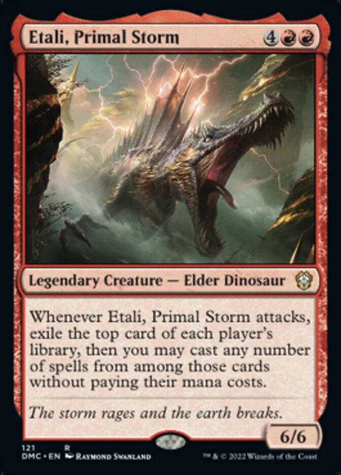 Etali, Primal Storm [Dominaria United Commander] | Gamers Paradise