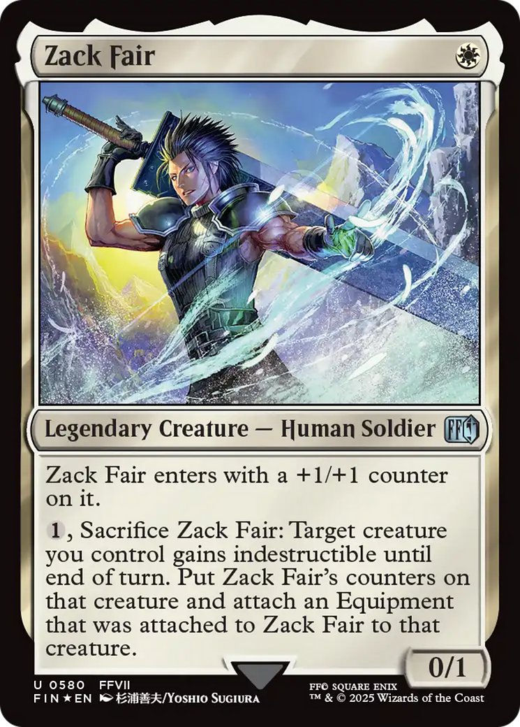 Zack Fair (Surge Foil) [FINAL FANTASY] | Gamers Paradise