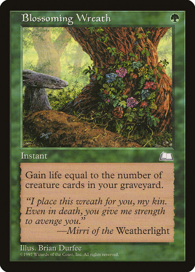 Blossoming Wreath [Weatherlight] | Gamers Paradise