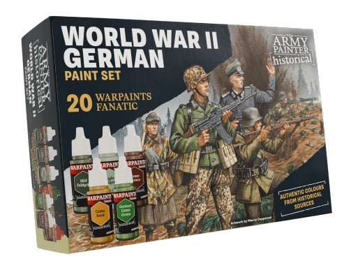 Warpaints Fanatic: Historical - WWII German Paint Set | Gamers Paradise