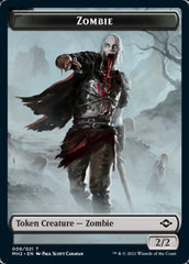 Squirrel // Zombie Double-Sided Token [Modern Horizons 2 Tokens] | Gamers Paradise