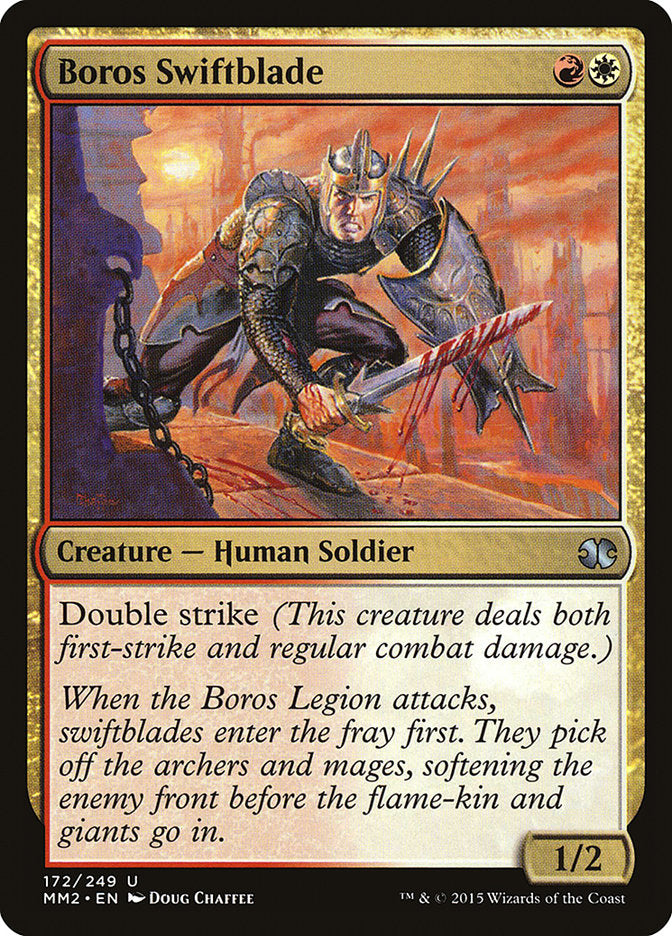 Boros Swiftblade [Modern Masters 2015] | Gamers Paradise