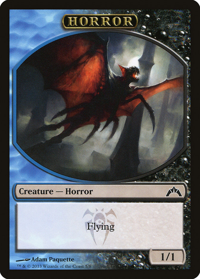 Horror Token [Gatecrash Tokens] | Gamers Paradise