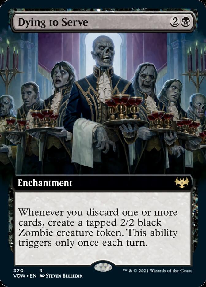 Dying to Serve (Extended Art) [Innistrad: Crimson Vow] | Gamers Paradise