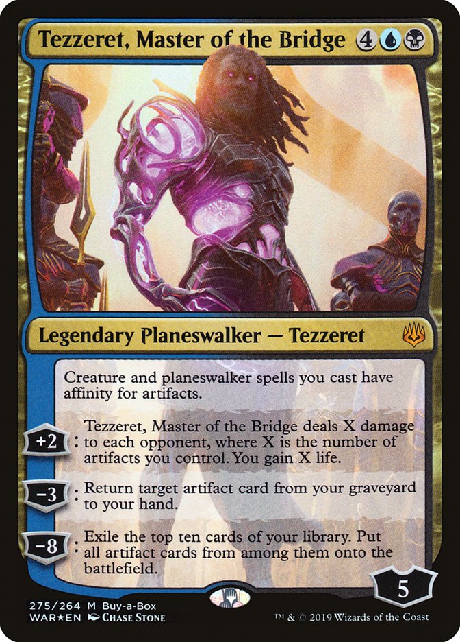 Tezzeret, Master of the Bridge (Buy-A-Box) [War of the Spark] | Gamers Paradise