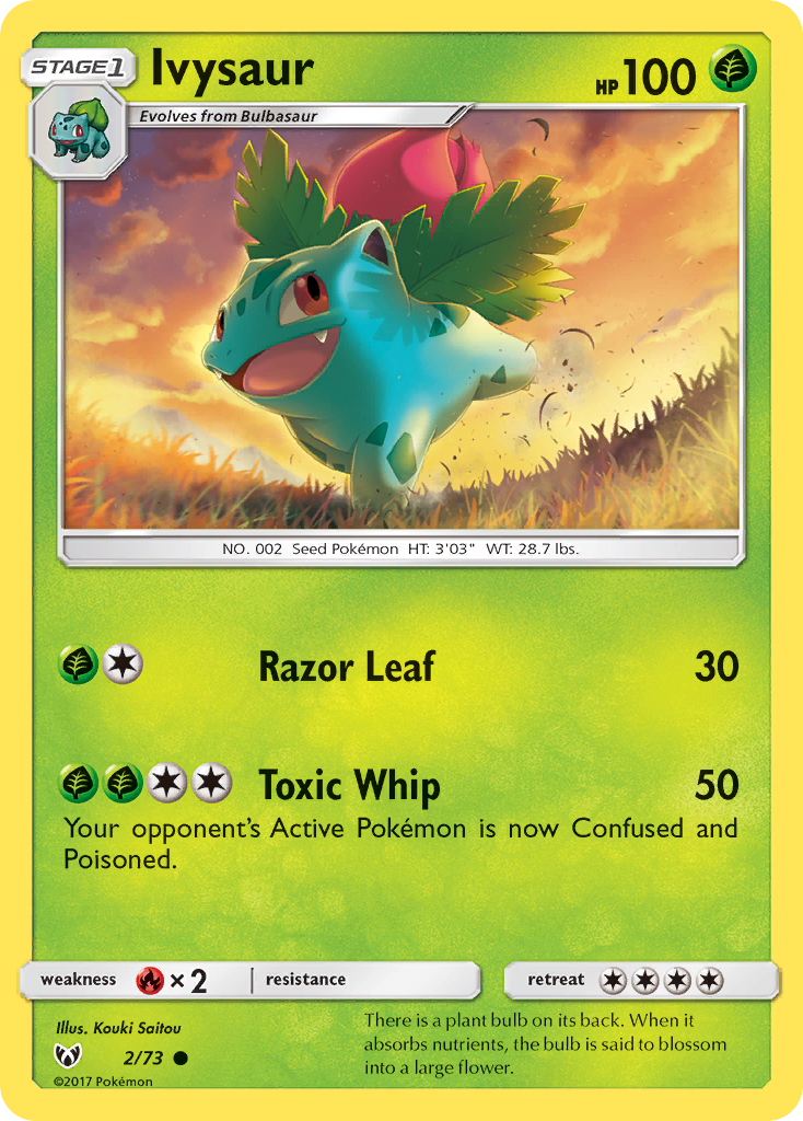 Ivysaur (2/73) [Sun & Moon: Shining Legends] | Gamers Paradise