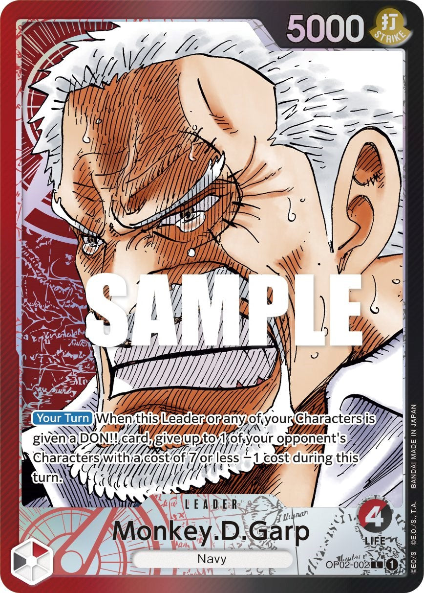 Monkey.D.Garp (Alternate Art) [Paramount War] | Gamers Paradise