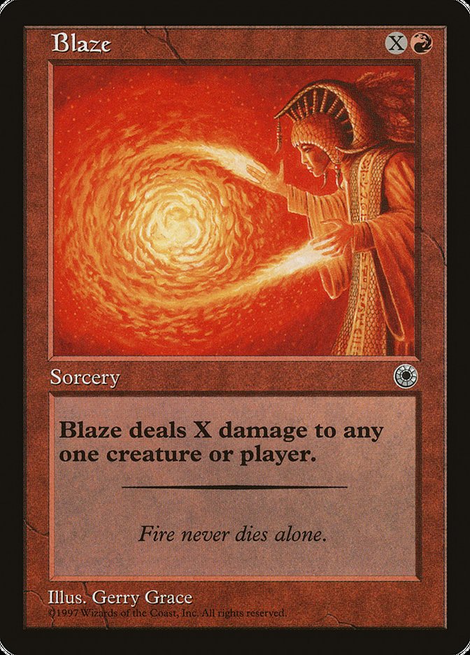 Blaze (With Flavor Text) [Portal] | Gamers Paradise