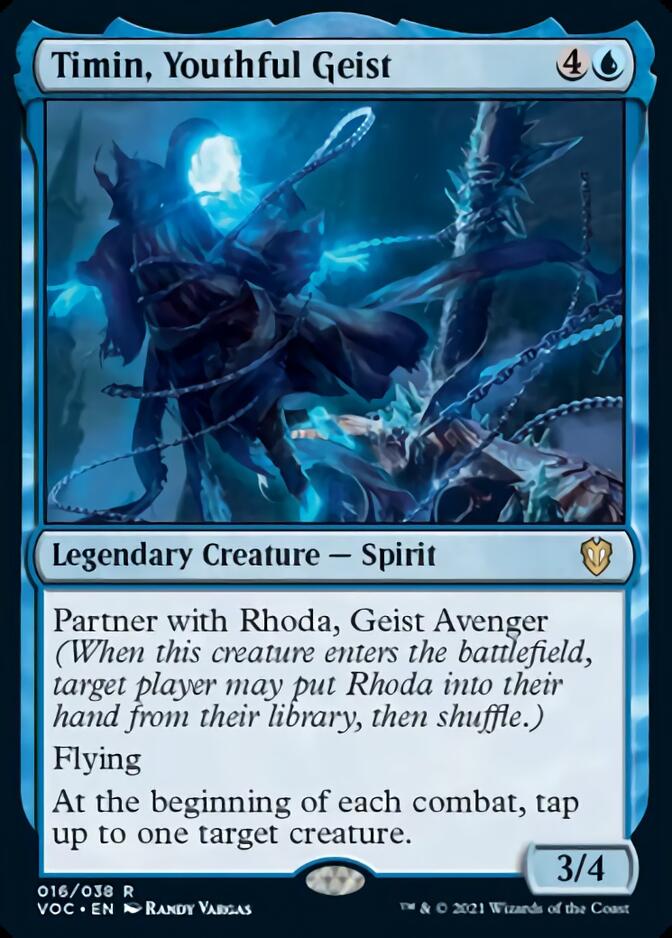 Timin, Youthful Geist [Innistrad: Crimson Vow Commander] | Gamers Paradise